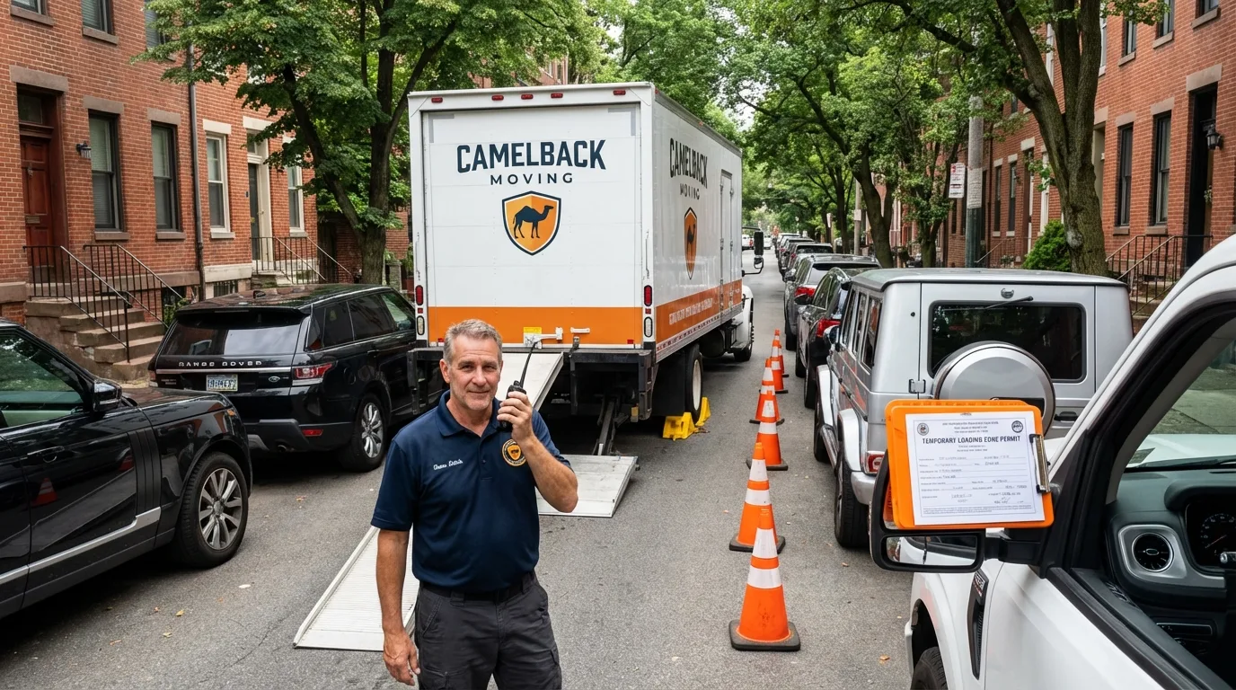 City street loading permit setup in Mount Vernon, NY